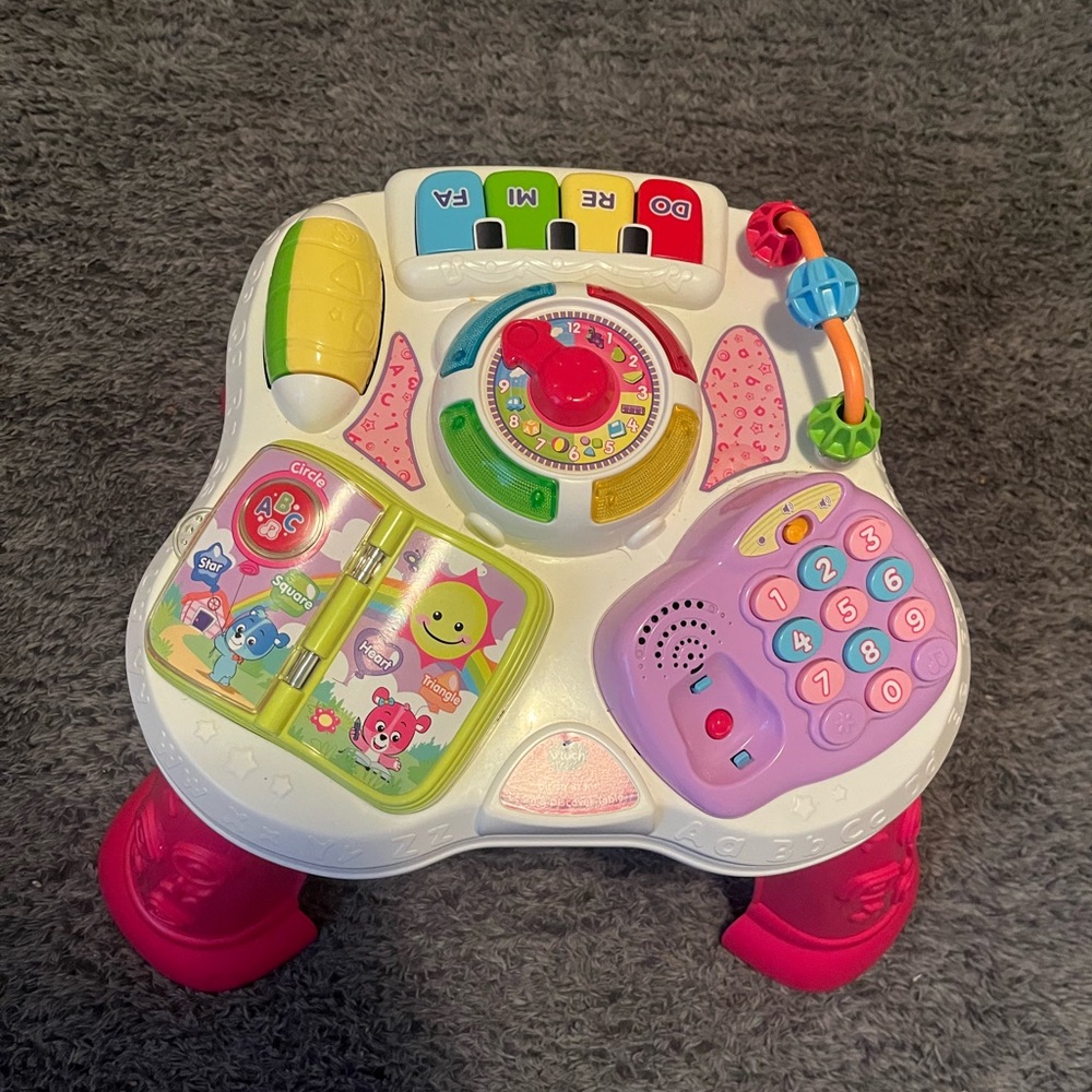 Interactive Learning Table for Kids - Multicolor